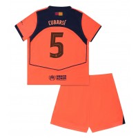 Barcelona Pau Cubarsi #5 Tretí Detský futbalový dres 2025-26 Krátky Rukáv (+ trenírky)